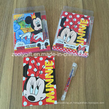 Custom Hard Cover Mini Notepad Notebook com caneta